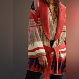 Anthropologie Santa Fe Cardigan One Size